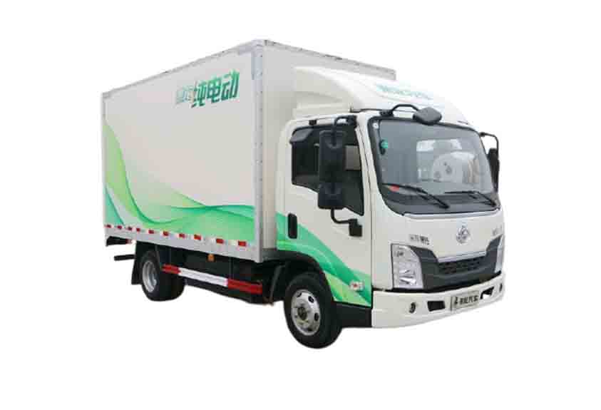 东风柳汽 乘龙L2 4.5T 4.17米单排纯电动厢式轻卡