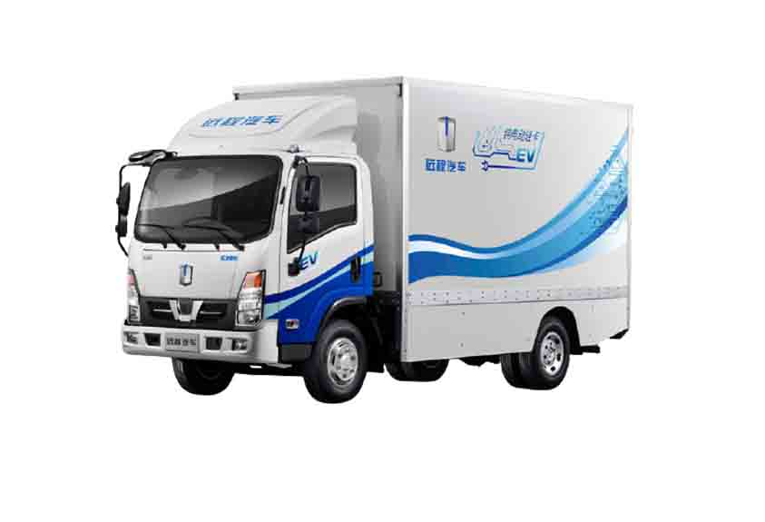 吉利远程 G7E 4.5T 4.1米单排厢式纯电动轻卡