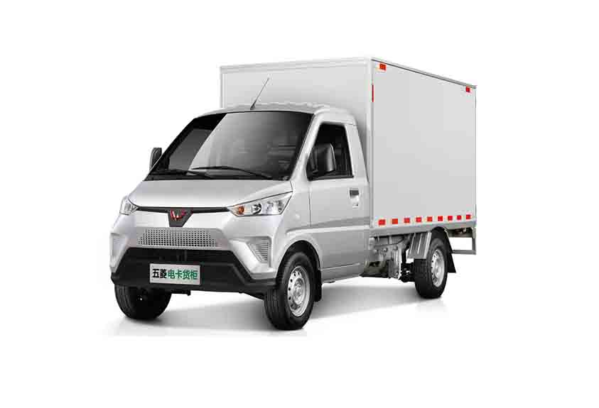 五菱电卡 2.5T 3.015米单排纯电动栏板运输车