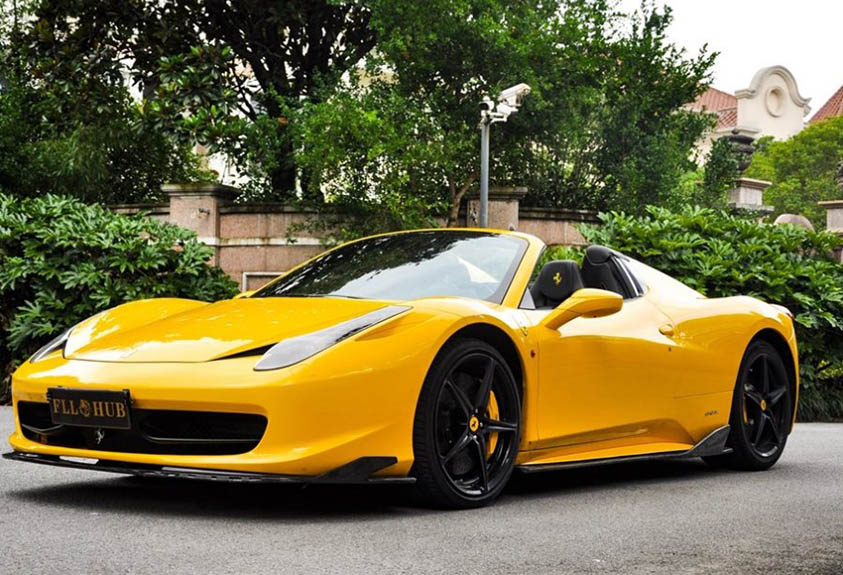 法拉利458 2013款 4.5L Spider (敞篷）
